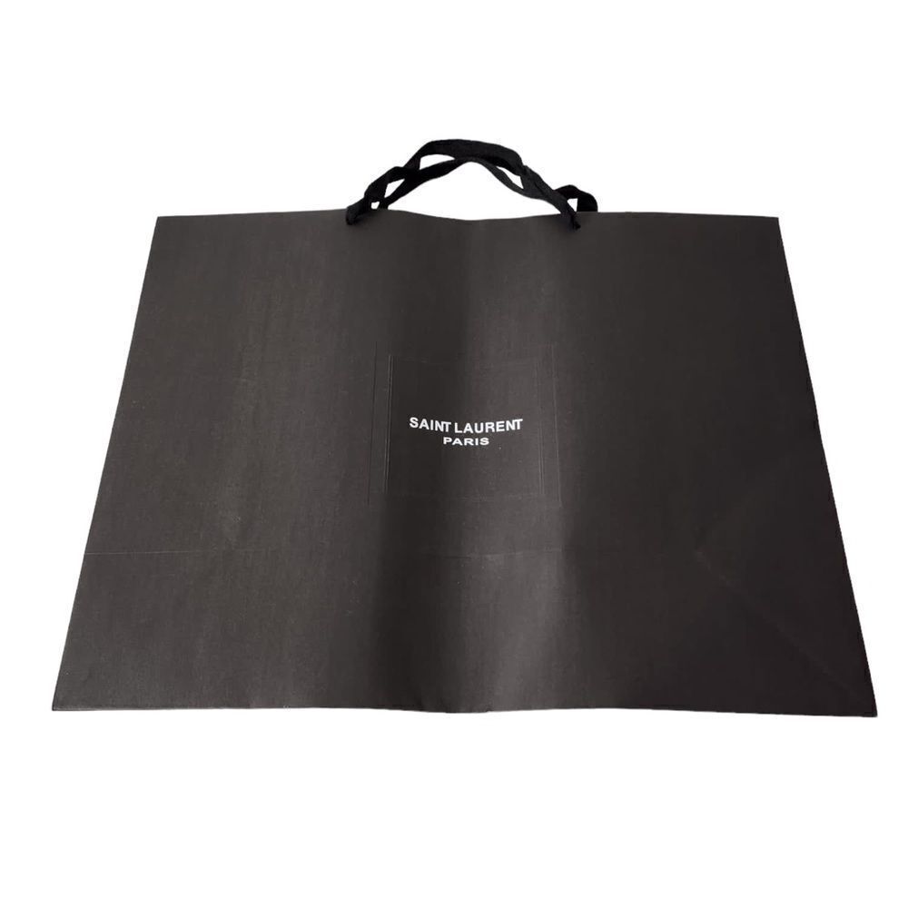 Authentic Saint Laurent Paper Bag